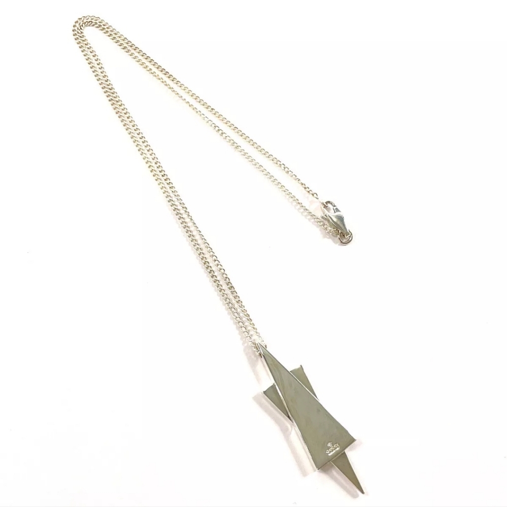 GUCCI Necklace Star Of David Pendant/ UNISEX - Picture 5 of 7